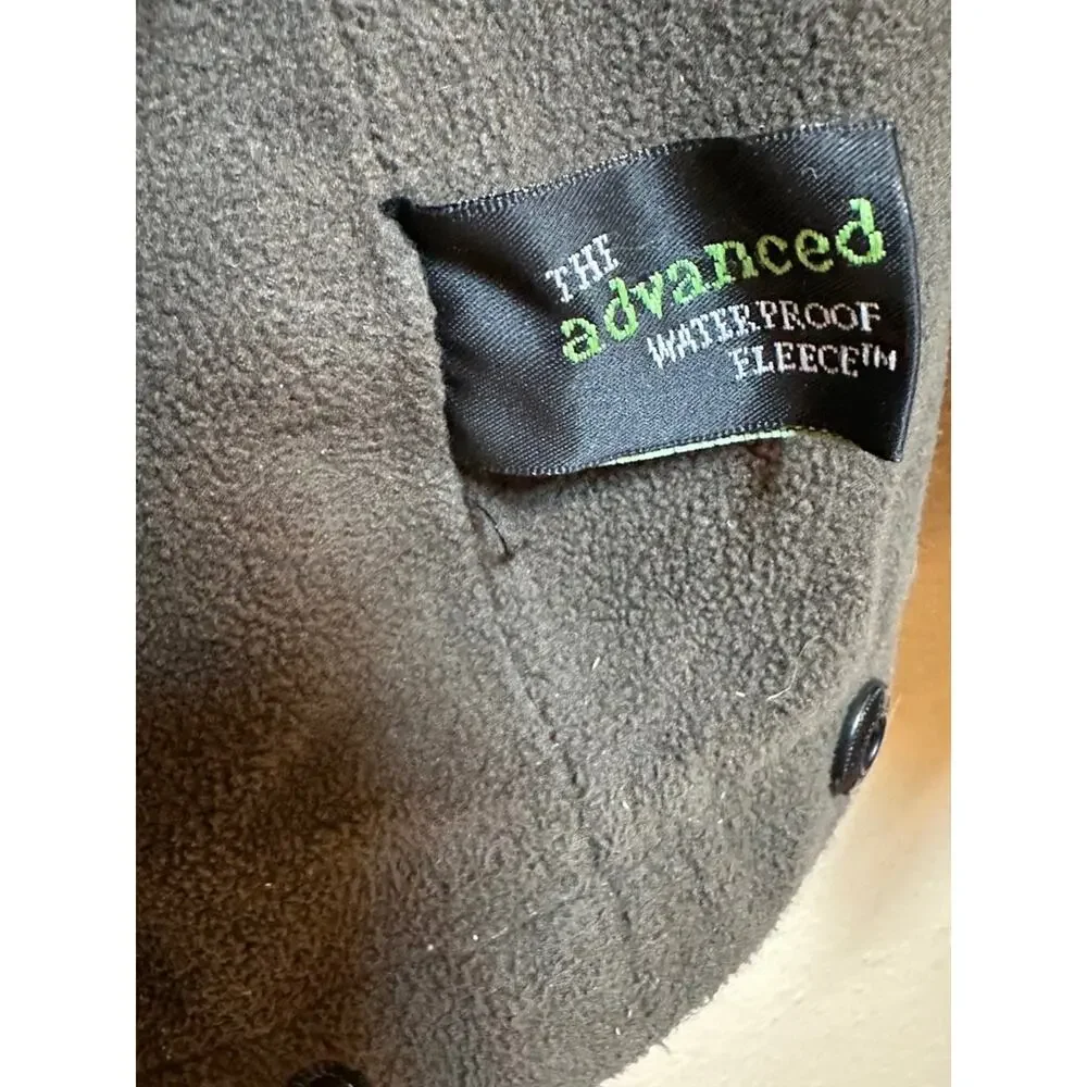 Concealed Carry Pocket - West Waterproof Fleece Jacket 2XL Olive Green - Picture 4 of 7
